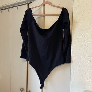 Babaton Midnight Blue Long Sleeve Bodysuit